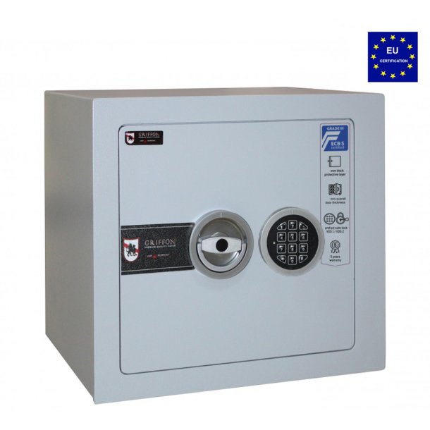 Pengeskab med kode ls - Grade 1 EN1143-1 - Hvid